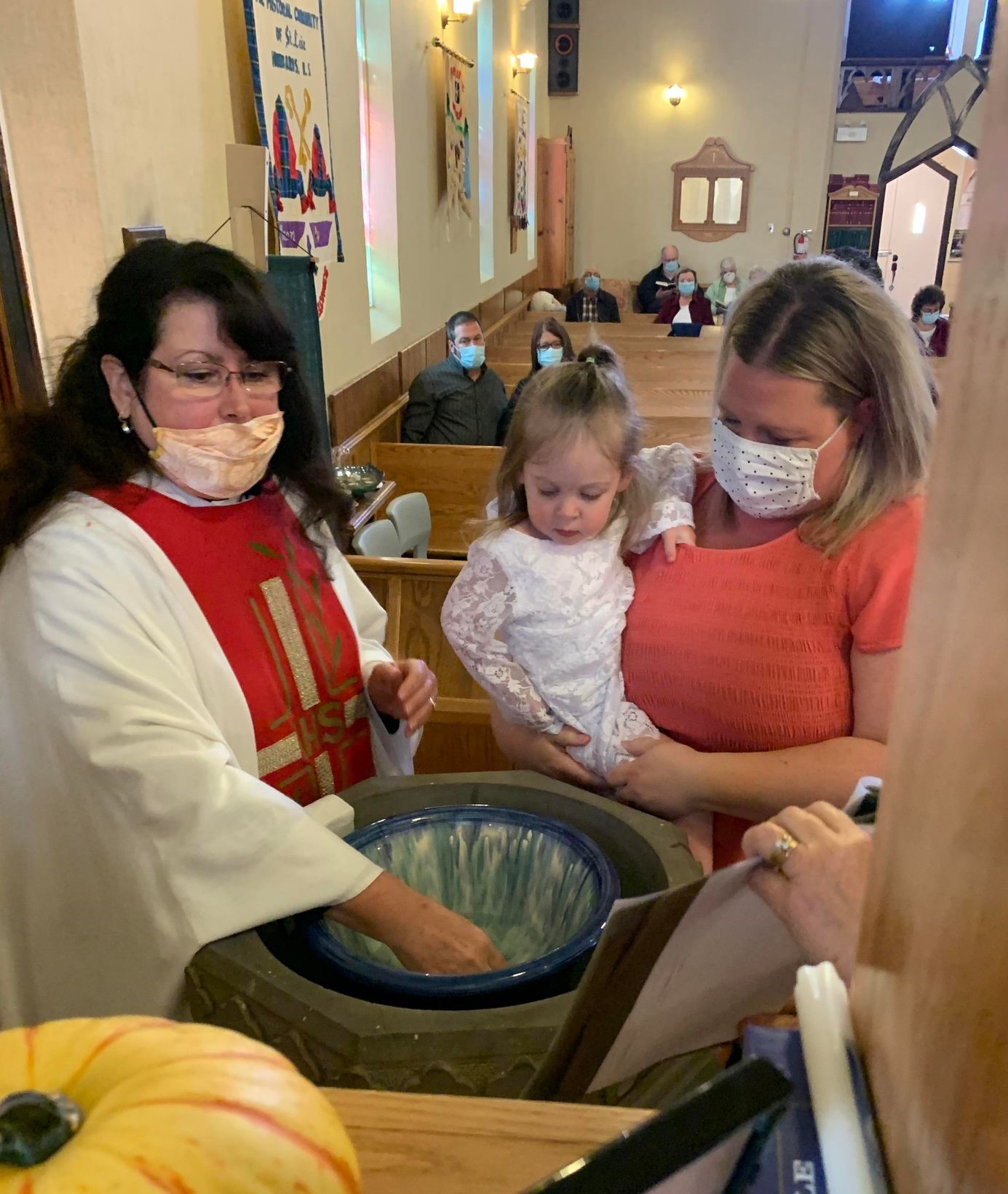 Baptism at St Luke's Thanksgiving Sunday, October 9th, 2022